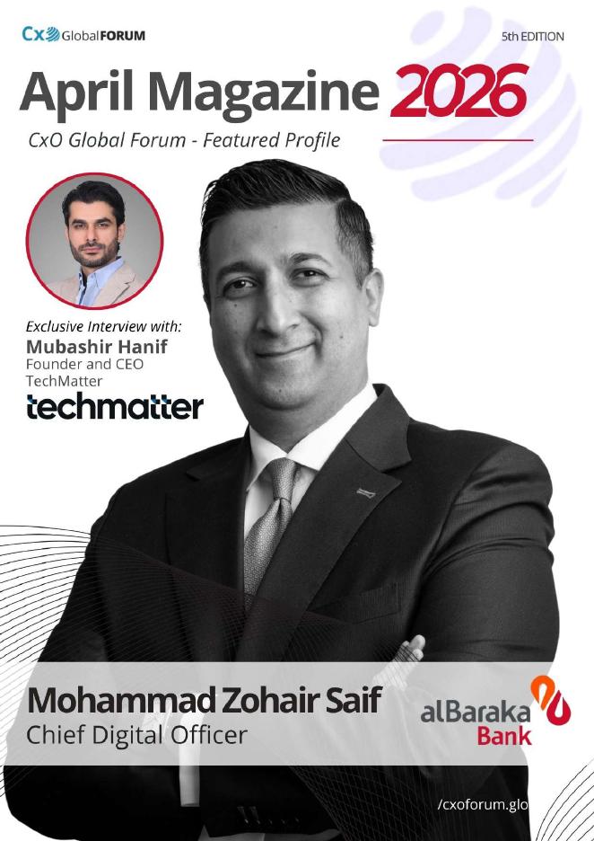 CXO Global Forum cover — April 2026