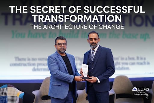 LUMS Centre for Entrepreneurship — Speaker Recognition