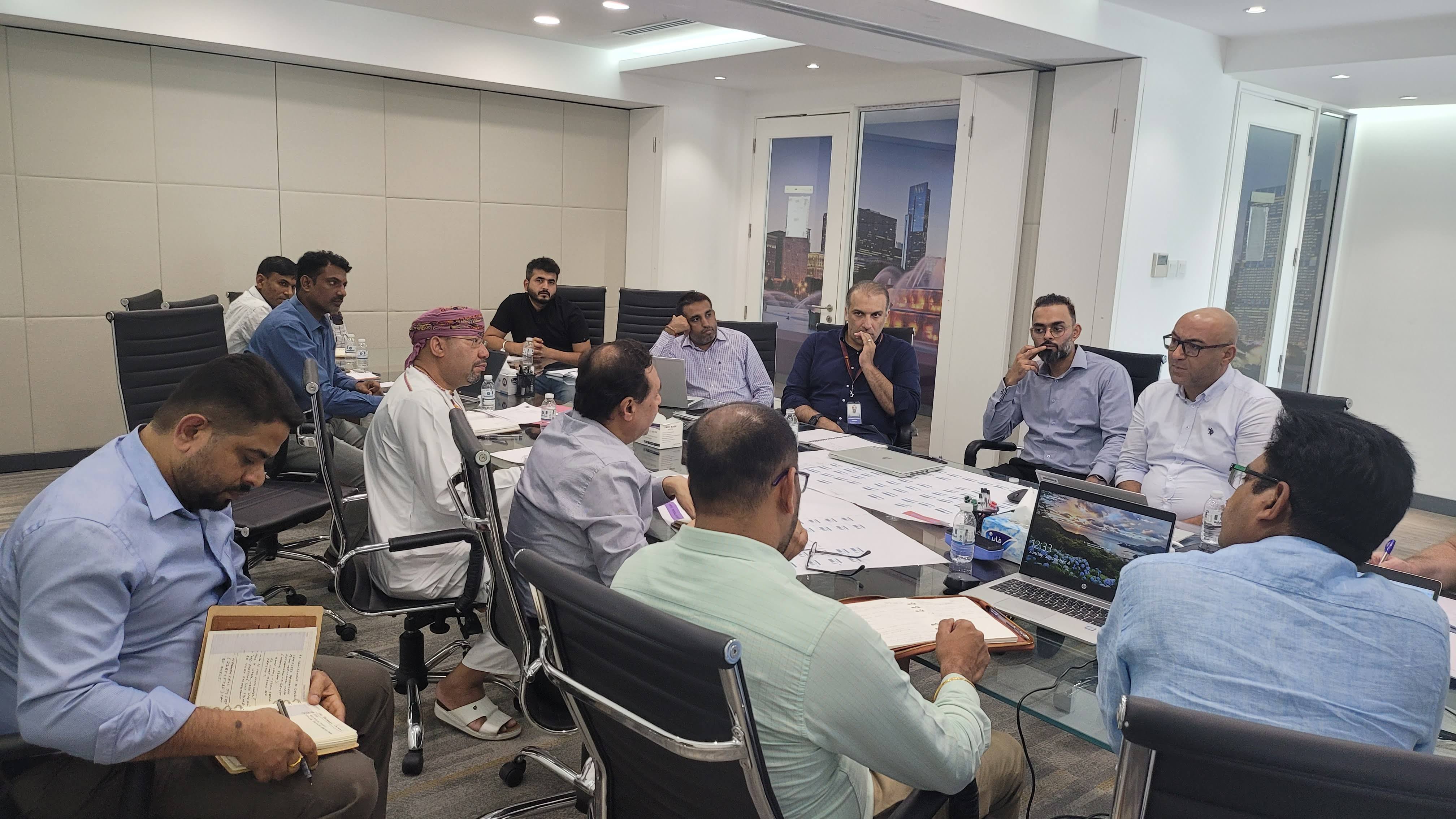 Boardroom meeting — breaking into the room one delivery at a time