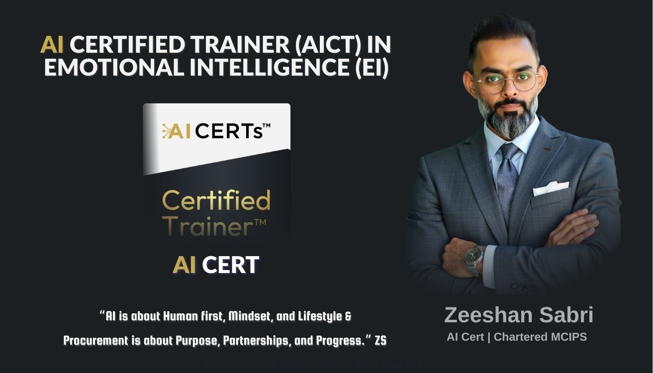 AI Certified Trainer — Emotional Intelligence, the human layer of AI governance